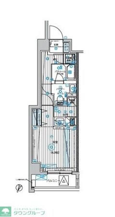 フュージョナル北赤羽の物件間取画像
